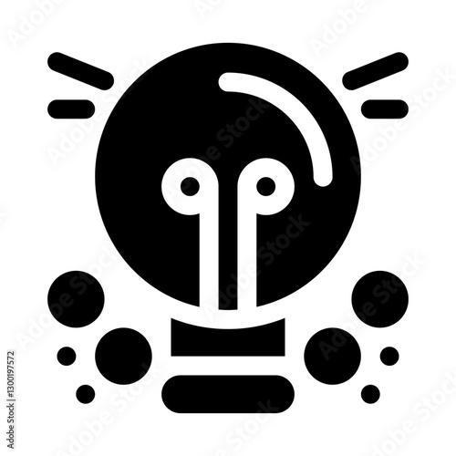 Light Bulb glyph icon