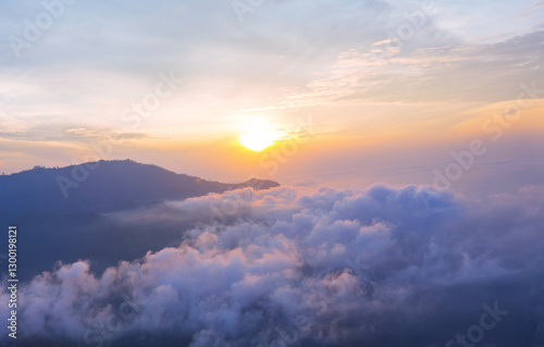 Above clouds