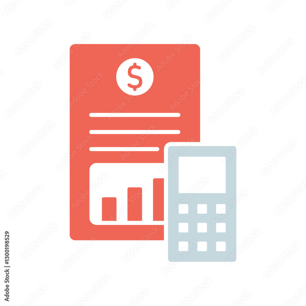 Icon a accounting, isolated against a clean background.
Icon a accounting, isolated against a clean background.