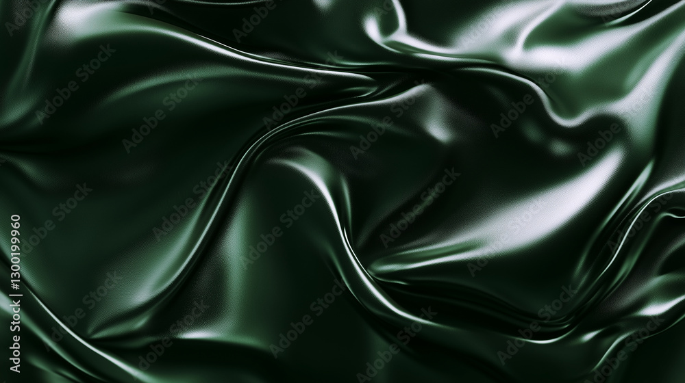 elegant green silk fabric background with smooth folds, perfect for luxury branding, fashion design, and textile presentations elegant green silk fabric background with smooth folds, perfect for luxury branding, fashion design, and textile presentations