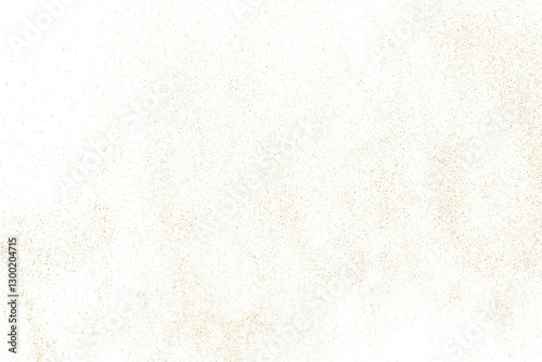 Obraz na płótnie Gold texture pattern on transparent background. Old paper surface. Light golden confetti. Yellow Illustration backdrop. PNG design element. w salonie