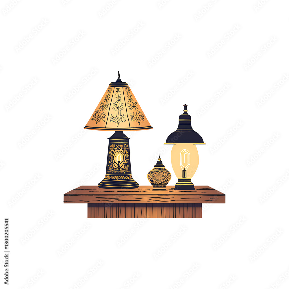 Obraz premium Lamp PNG