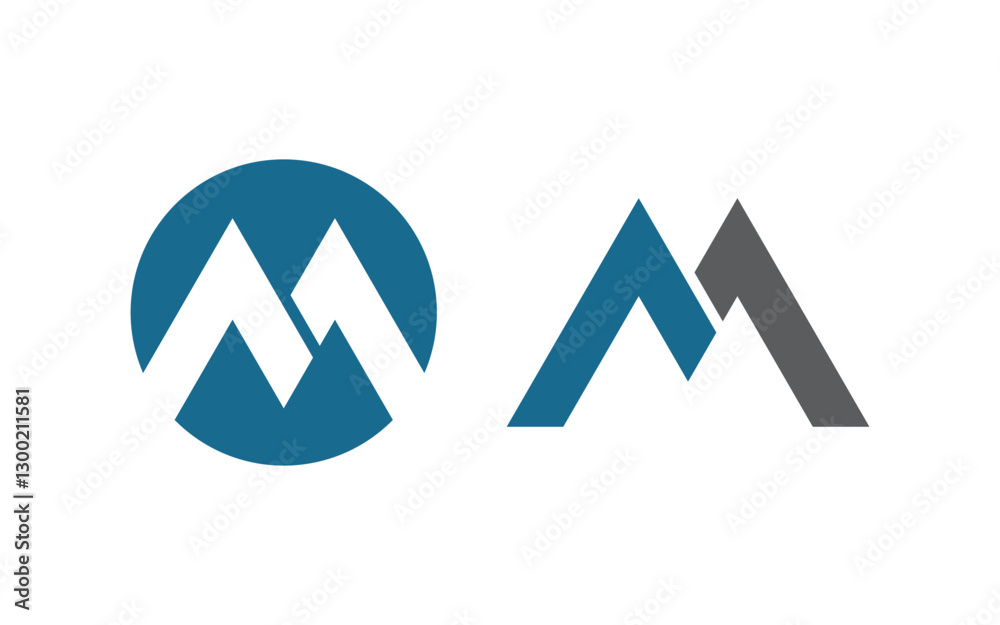 M Letter Logo business icon vector design illustration template M Letter Logo business icon vector design illustration template