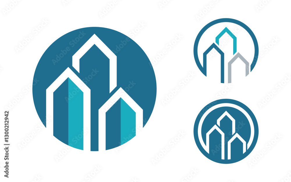 Building Property and Construction Logo design template Building Property and Construction Logo design template
