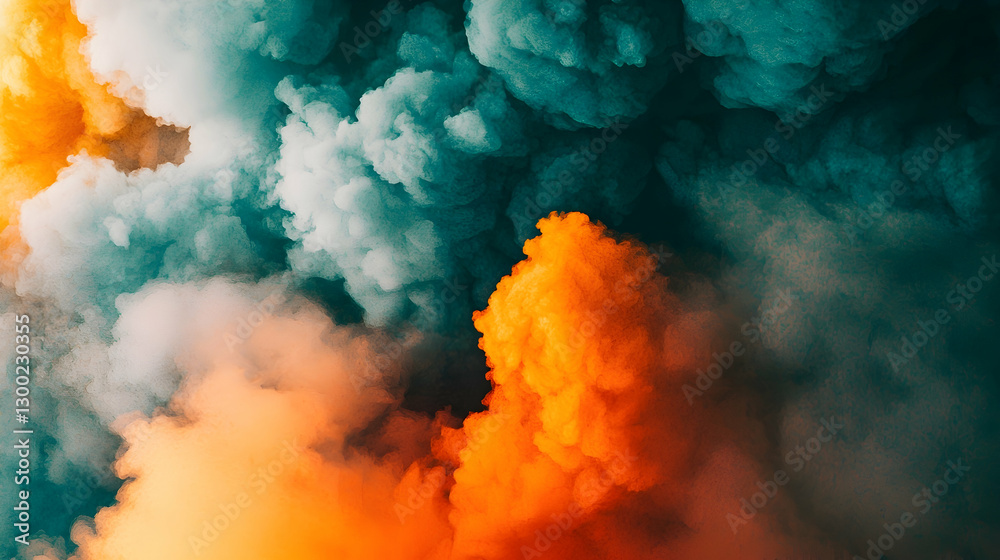 Abstract Colorful Smoke Clouds Background, Studio Shot, Vivid Texture, Design Element Abstract Colorful Smoke Clouds Background, Studio Shot, Vivid Texture, Design Element