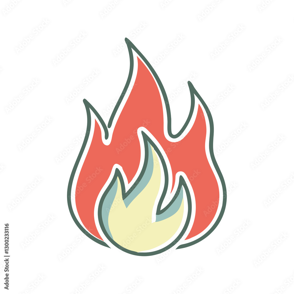 vector fire icon vector fire icon