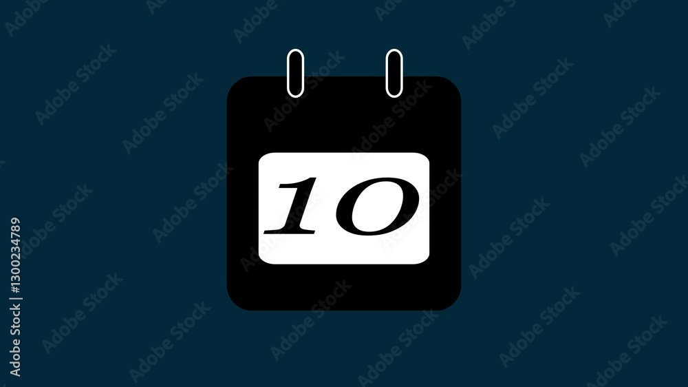 Calendar icon - day 10 animation Luma matte with transparent background 4K appointment, important date, Timetable. time management, organize meeting. Planning strategy. Animated stock ... Calendar icon - day 10 animation Luma matte with transparent background 4K appointment, important date, Timetable. time management, organize meeting. Planning strategy. Animated stock ...