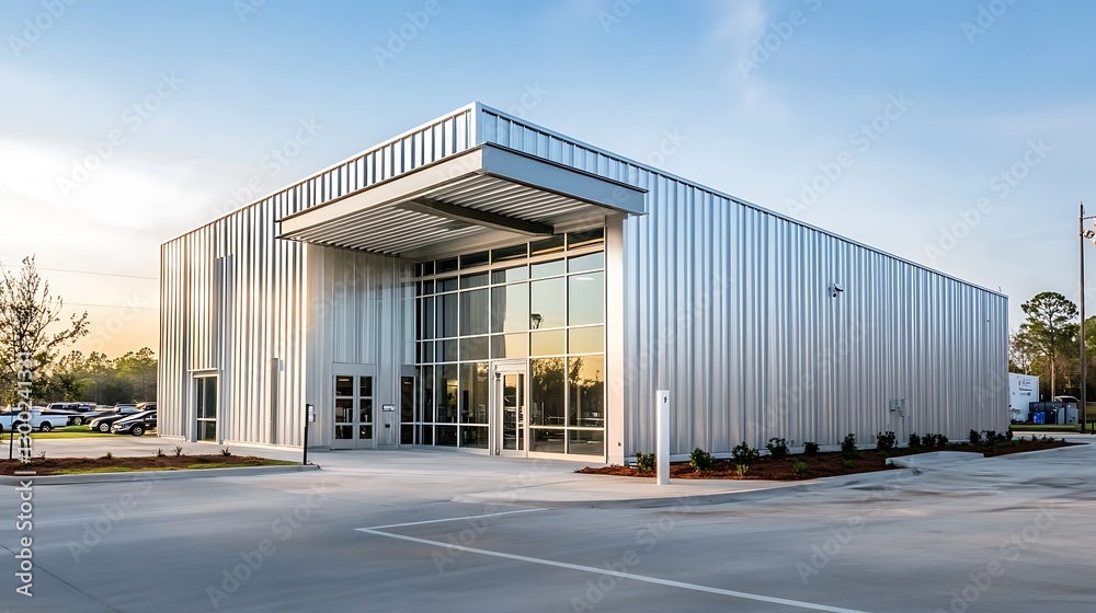 An Aluminum-Clad Modern Structure with Contemporary Features
An Aluminum-Clad Modern Structure with Contemporary Features