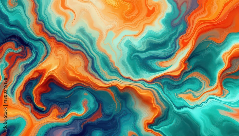Vibrant Abstract Marble Texture with Flowing Colors Vibrant Abstract Marble Texture with Flowing Colors