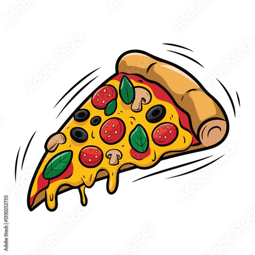 Yummy Pizza Slice