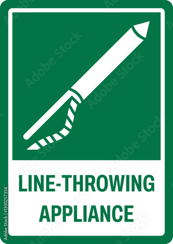 emergency and first aid safety signs v2 uppercase text_line-throwing appliance_portrait size a4/a3/a2/a1	 
