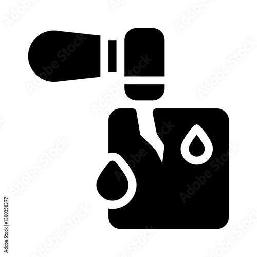 team building glyph icon