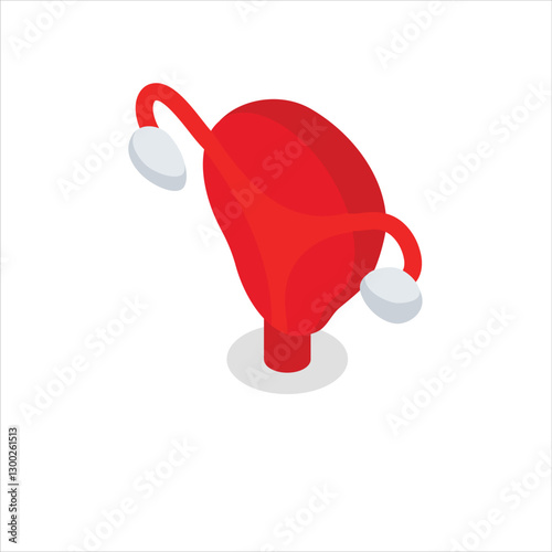 human womb vector design illustration internal icon