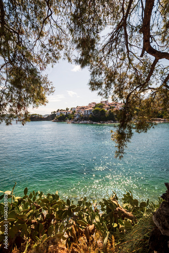 Fototapeta Naklejka Na Ścianę i Meble -  Skiatos, in the Sporades Islands. The Old Town.