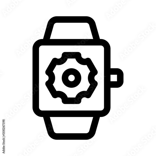 wearable automation line icon