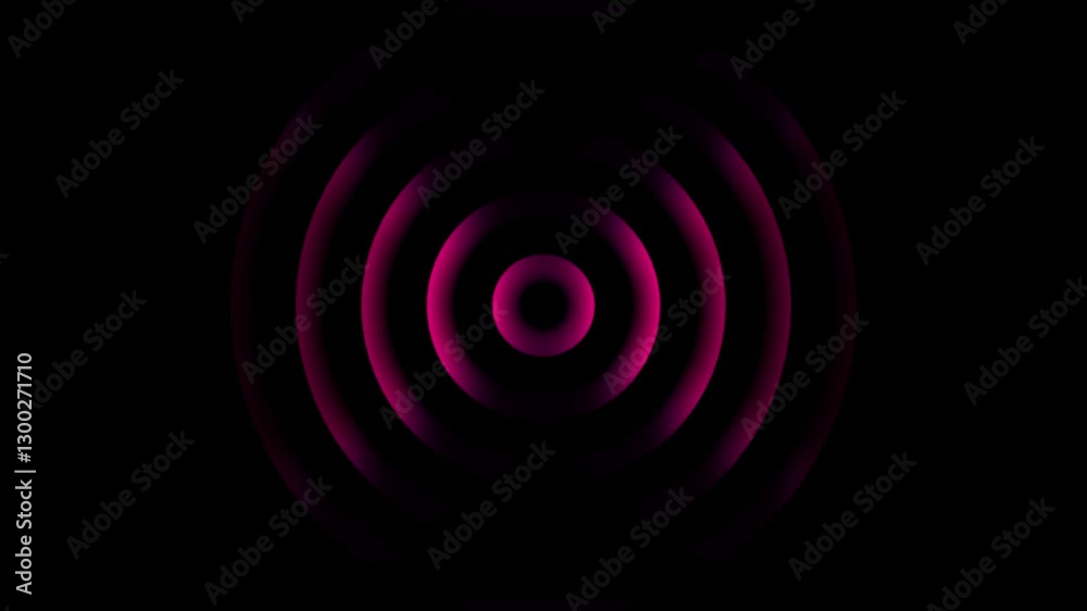 Digital radio waves screen animation on black background.Radial fade wave for sound, swirl, radio and sonar. Abstract concentric graphic icon. Geometric lines . Digital radio waves screen animation on black background.Radial fade wave for sound, swirl, radio and sonar. Abstract concentric graphic icon. Geometric lines .