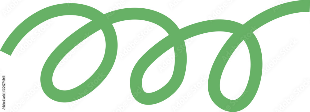 curve,wave,green curve,wave,green
