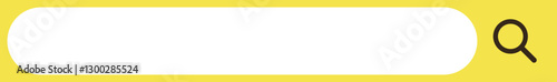 yellow search bar