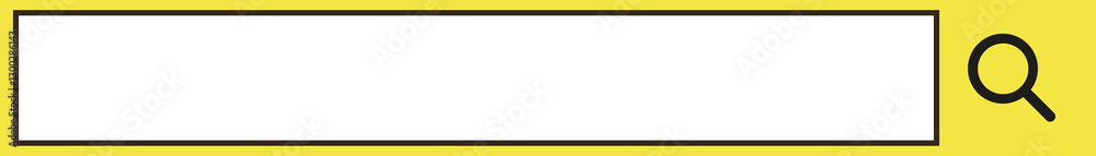Obraz premium yellow search bar