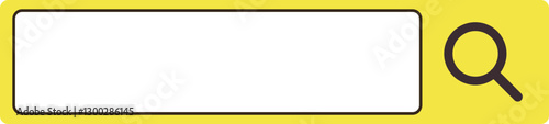 yellow search bar