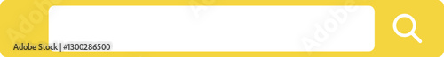 yellow search bar