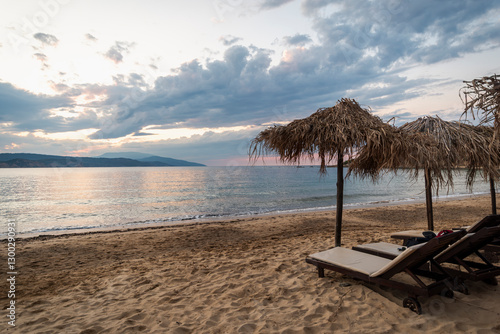 Fototapeta Naklejka Na Ścianę i Meble -  Skiatos, in the Sporades Islands. Mandraki beach.