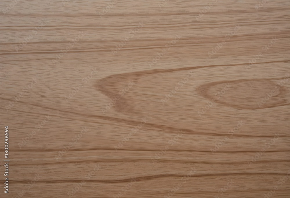 Obraz premium A smooth brown wooden surface with fine grain patterns and a polished texture. The clean, uniform wood creates a warm and natural background.