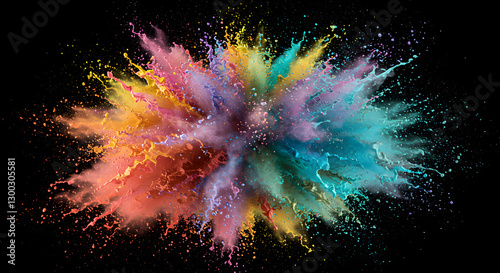 red and yellow splashes