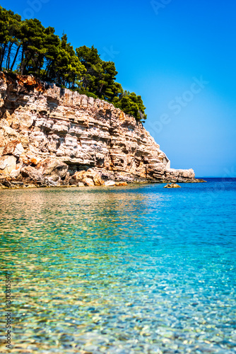 Fototapeta Naklejka Na Ścianę i Meble -  Alonissos, Sporades Islands. Coast view and panorama.