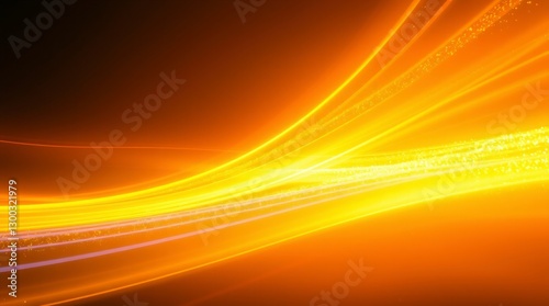 A vibrant golden background featuring flowing streaks of light, perfect for modern designs.
