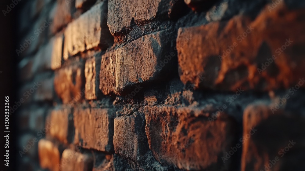 Warm Textures of an Historic Brick Wall Warm Textures of an Historic Brick Wall
