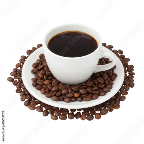 cup of coffee beans