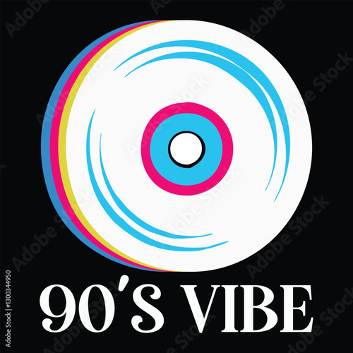 Vintage Retro Clipart Illustration for Classic 80s Tees
