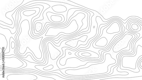 Wallpaper Mural Contour Topographic Background Animation Torontodigital.ca