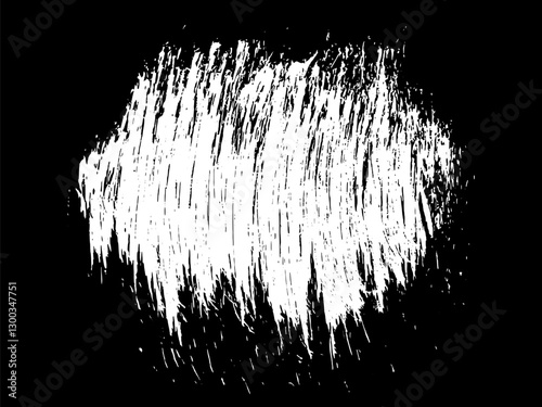 Grunge frame border. Vector paint texture.