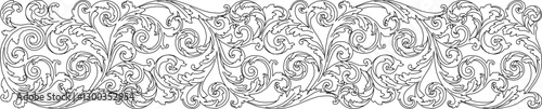 sketch vector silhouette illustration ornament decoration background pattern seamless abstract modern classic vintage 