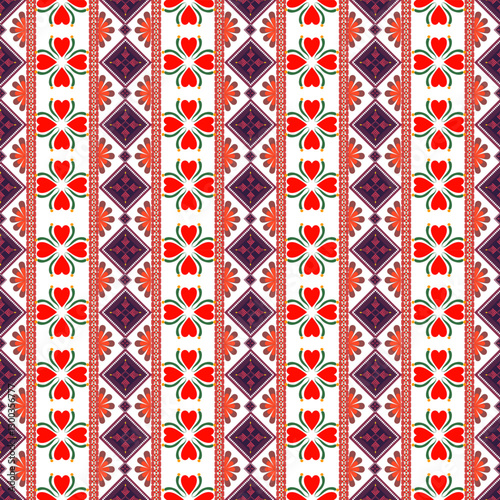 Abstract floral seamless pattern for wallpaper, clothes general item	

