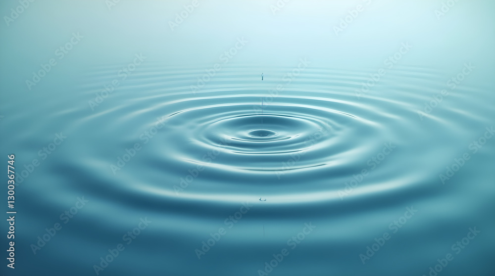 Calm Serene Blue Water Ripples - Expanding Circular Waves from Water Drop - Tranquil Abstract Nature Macro Close-up Photography Detail Image Calm Serene Blue Water Ripples - Expanding Circular Waves from Water Drop - Tranquil Abstract Nature Macro Close-up Photography Detail Image