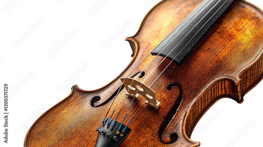 Close up of Antique Violin Polished Wood String Instrument Musical Background Classic Design Close up of Antique Violin Polished Wood String Instrument Musical Background Classic Design