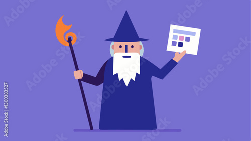 Wizard with a Wand A wizard character waving a magic wand labeled Fake News and transforming innocentlooking ballot papers into ones covered in dubious headlines.