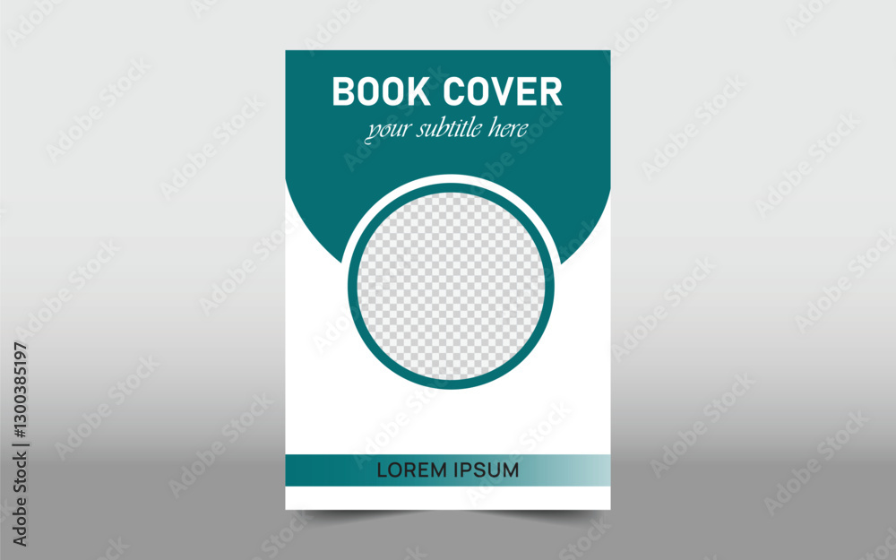 Creative and modern style book cover design template Creative and modern style book cover design template