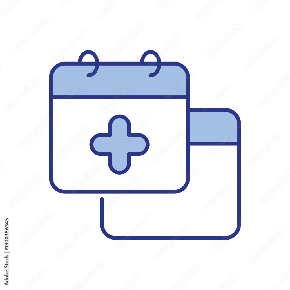 Fototapeta premium Calander Icon vector stock illustration