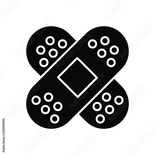 Bandage Icon vector stock illustration