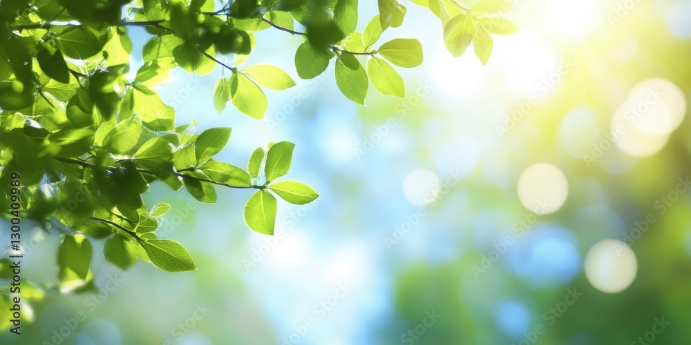 Beautiful, blurred background of natural greenery in the park on a sunny day Beautiful, blurred background of natural greenery in the park on a sunny day