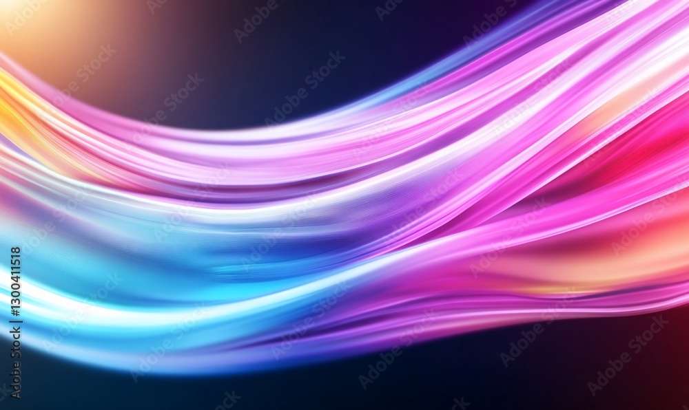 Abstract Flowing Colors Design Abstract Flowing Colors Design