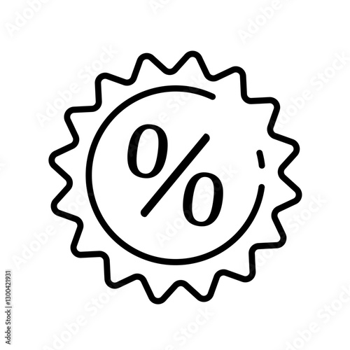 Price reduction, sale, discount – vector icon