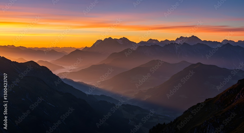sunrise over the mountains sunrise over the mountains
