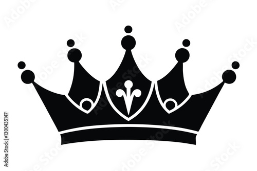 Crown vector collection Kings crown icon set vector illustration