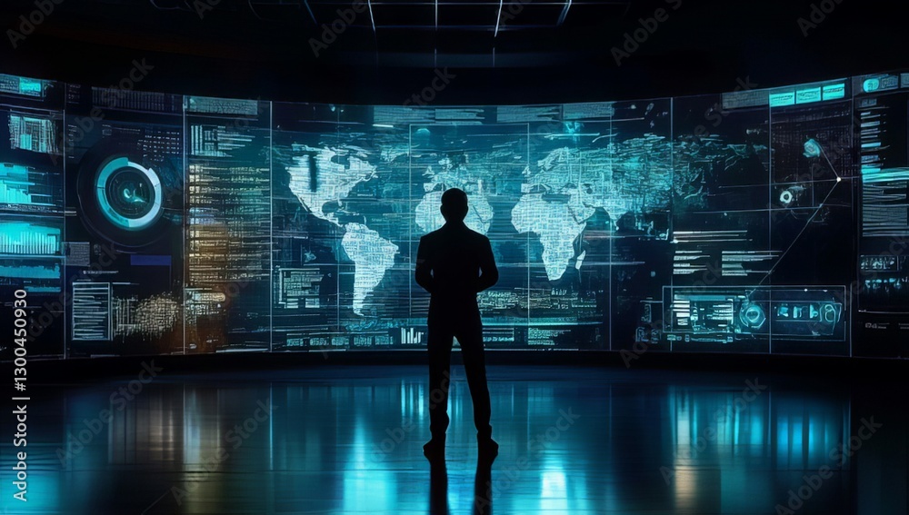 Network Security System Technology Background Concept Network Security System Technology Background Concept