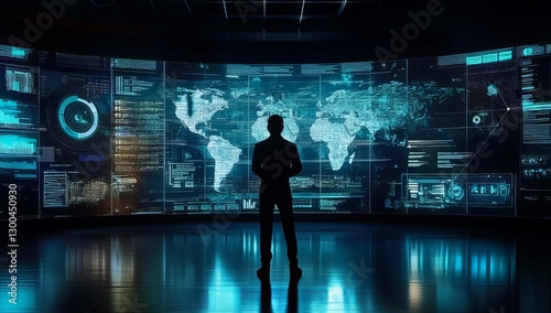 Network Security System Technology Background Concept